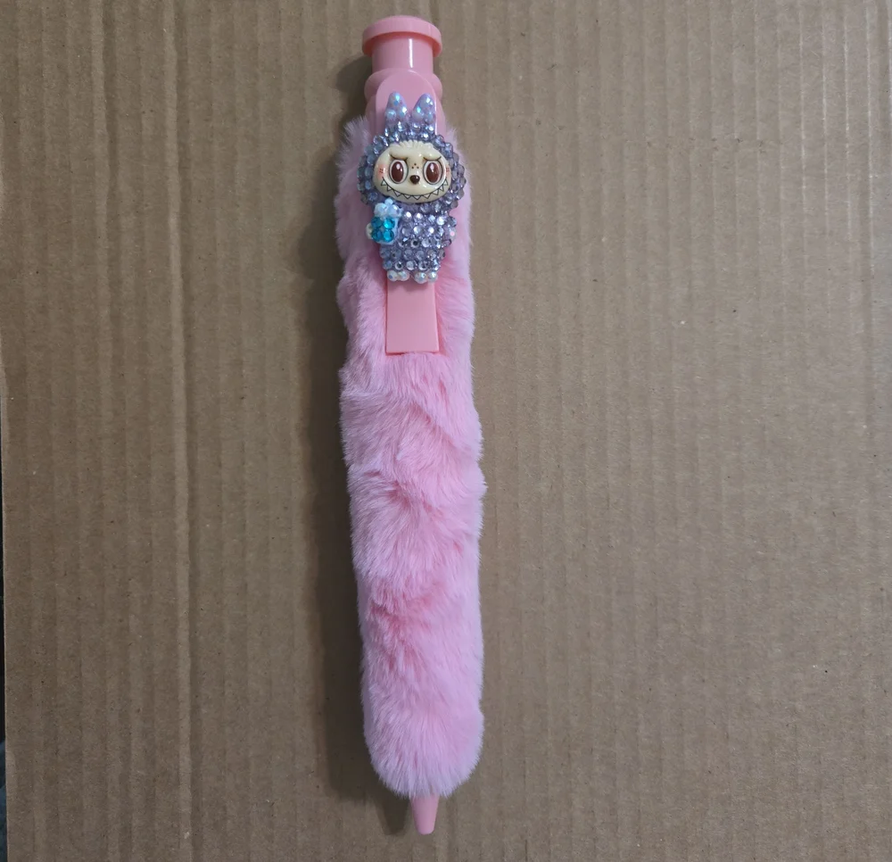 Plush Fuzzy Bubu Giant Ballpoint Pen